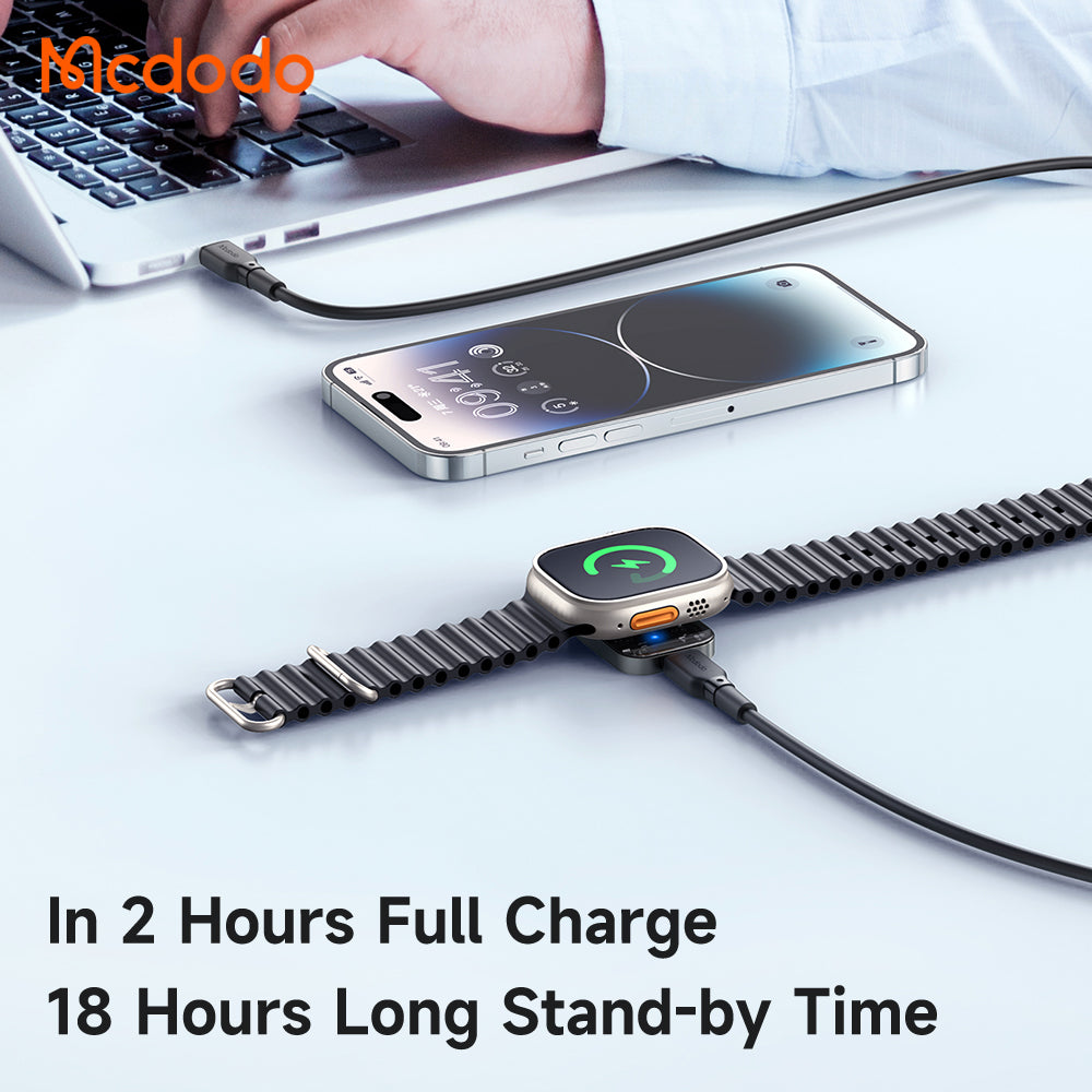 Transparent Portable Wireless Charger for Apple Watch