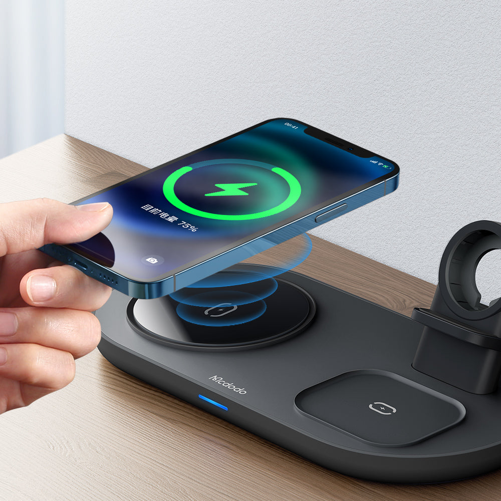 3 in 1 Magnetic Wireless Charger Pro