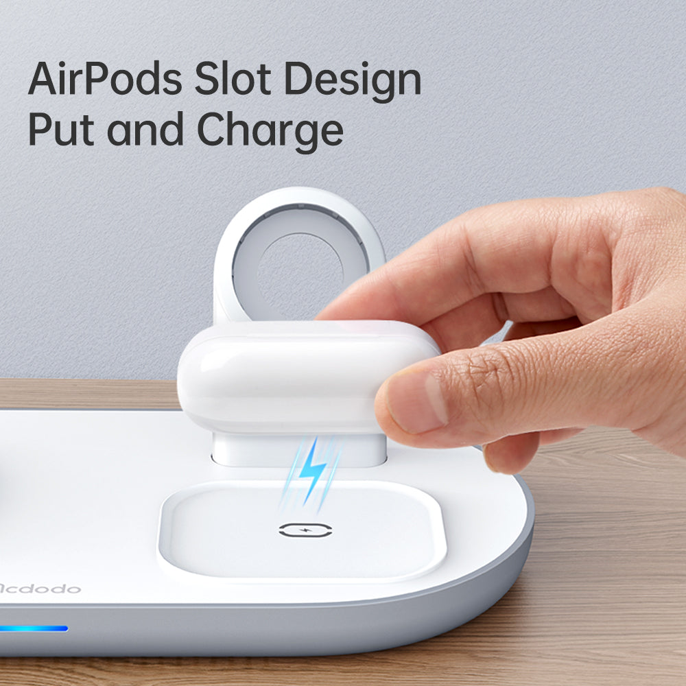 3 in 1 Magnetic Wireless Charger Pro