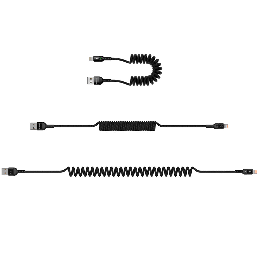 Data Coiled Cable For Lightning