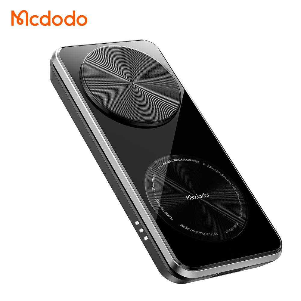 3 in 1 Magnetic Wireless Charger for iPhone and Android