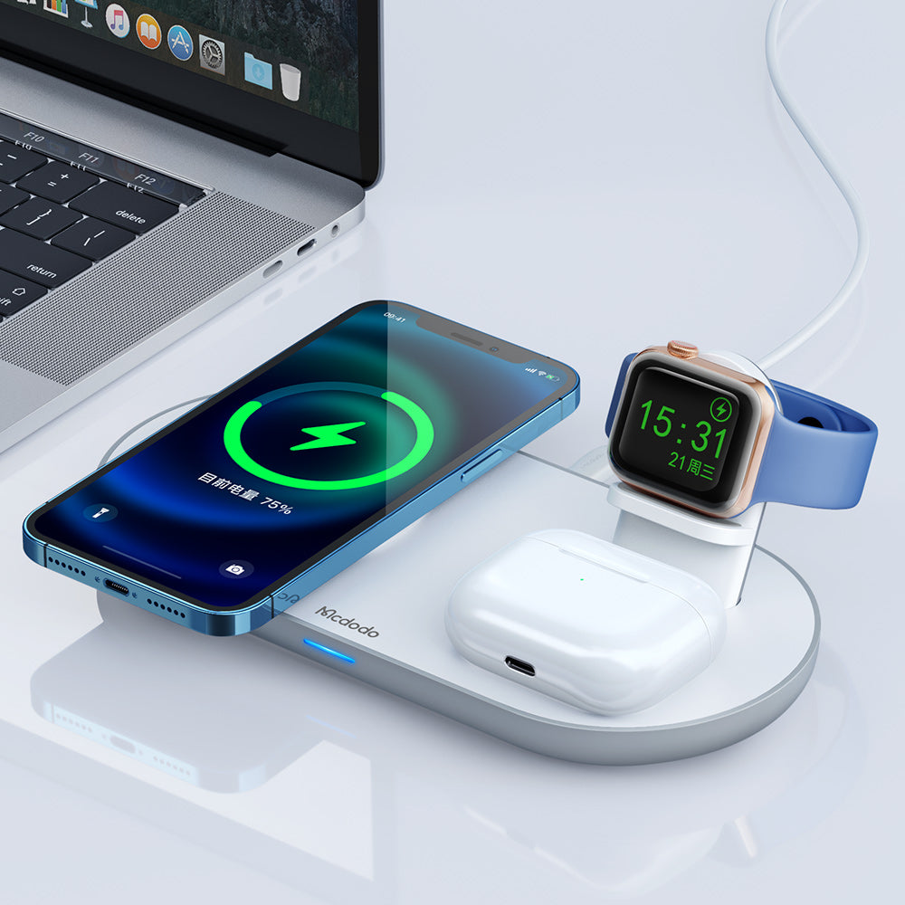 3 in 1 Magnetic Wireless Charger Pro