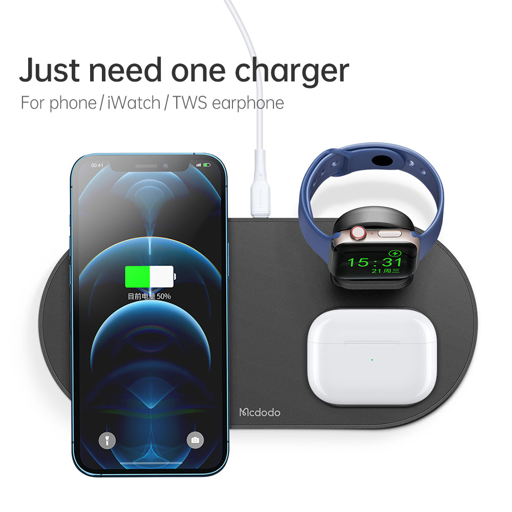 3 in 1 Magnetic Wireless Charger Pro