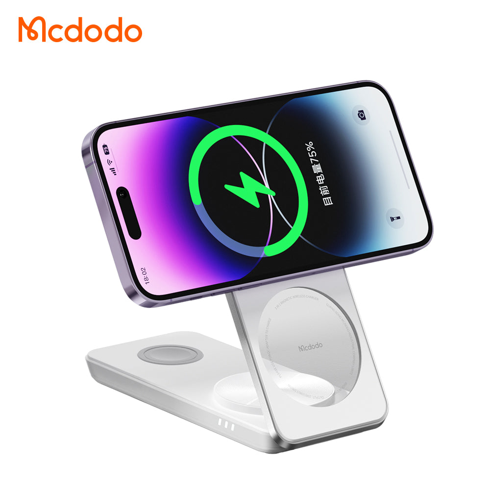 3 in 1 Magnetic Wireless Charger for iPhone and Android